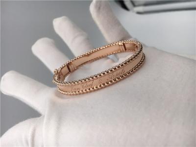 China Pulsera hecha a mano del oro del lujo 18K ningún diamante/piedra preciosa con el certificado de la joyería en venta