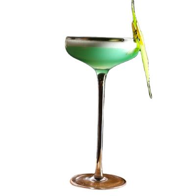 China Modern New Design Handmade Martini Glass Zibo Ltd Shandong Factory for sale