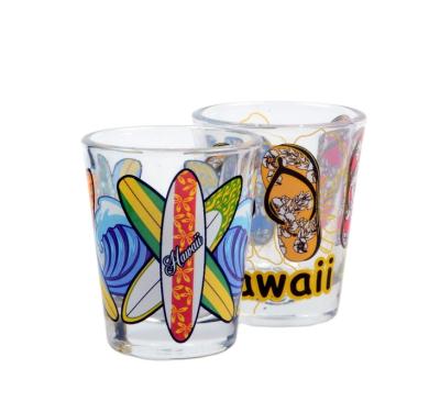 China Modern Tourist Gift Shot Glass Souvenir Small Vacation Wine Cups for sale