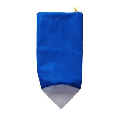 China 5 Gallon Single Bag Bubble Filter Bag Blue Extraction Liquid Filter For Hydroponic Use 73 Micron for sale