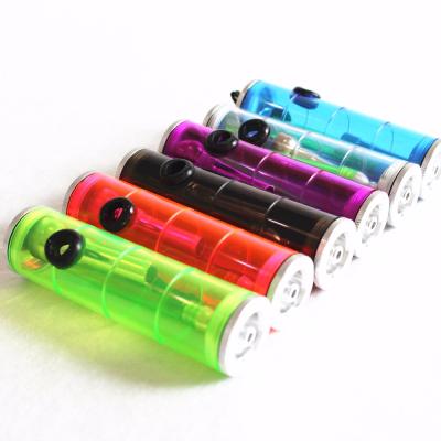 China Aluminum & Hot Sale Hookah Hookah Shisha Smoking Pipe Durable Clear Acrylic Water Pipe Hookah Smoking Pipe 6 Colors for sale