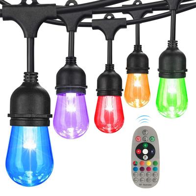 China Water Proof Hot Sale Outdoor Holiday Decoration Light E26 Bulb String Outdoor Waterproof Garden Light for sale