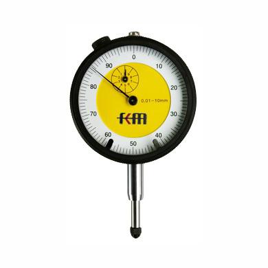 China KM Brand 0-10mmx0.01mm Precision Dial Indicator Gauge With Lug Back for sale