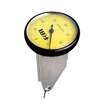 China Aluminum Alloy Dial Test Indicator Gauge Metric Measurement 0-0.8mm for sale