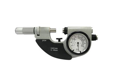 China 0-25mm Indicating Snap Micrometers With IP54 Protection Degree for sale