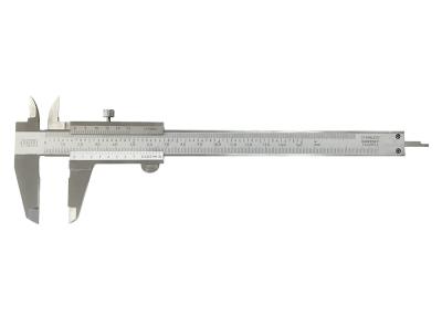 China 0-150mm/0-6′′ Mono-Block Stainless Steel Vernier Caliper for sale