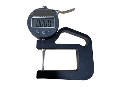 China 0-25.4mm Electronic  Digital Thickness Gauge With 0.001mm/0.00005″ Resolution for sale