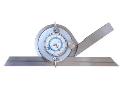 China 0-360 Degree Stainless Steel Dial Bevel Protractor Instrument for sale