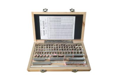 Κίνα 87Pcs Steel Metric Rectangular Gage Block Set με το πρότυπο DIN 861 προς πώληση