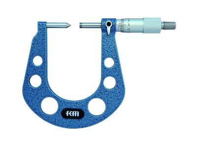 China High Precision 0-25mm Disk Brake Micrometer With Ratchet Stop And 0.004mm Accuracy for sale