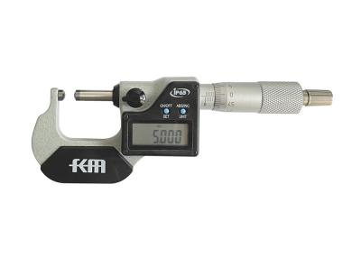 China Fine Lapping 0-25mm Digital Tube Micrometer for Processing Metric/Inch Measurement for sale