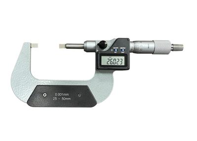 China 0-25mm Electronic Digital Blade Micrometer for Accurate Measurement for sale