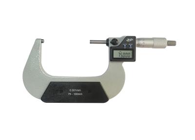 China High Accuracy IP65 Protected 75-100mm Digital Outside Micrometer with Carbide Measuring Faces for sale