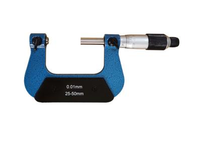 China 25-50mm Screw Thread Micrometer for Measuring Different Thread Parameters for sale