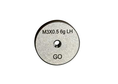 China Accurate M3.0 LH Thread Ring Gauge For Checking Thread With GO And NOGO Types for sale