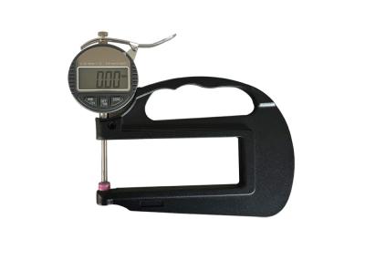 China 0-25.4mm Digital Thickness Gauges with Ceramic Measuring Face and Fitted Case for sale