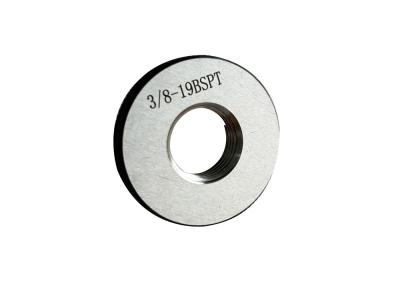 China British Standard 3/8-19 BSPT Thread Ring Gauge With Tapered Diameter For Sealing Performance for sale