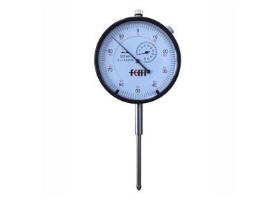 China 0-50mmx0.01mm Large Diameter Dial Indicator Gauge For Easier Reading for sale