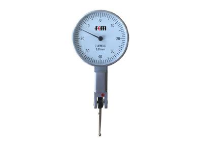 China 0-0.8mm Seis Joias Dial Test Indicator Instrumento de medição com 0.01mm Graduação à venda