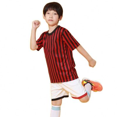 China 2021 kids football kit soccer kit white plain shorts T-shirt camisetas de futbol camisetas de futbol breathable quick dry uniforms for sale