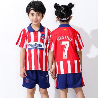 China Kindergarten World Cup Sports Set French Children's Jerseys Sets School Football Uniforms for sale