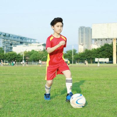 China 2021 Custom Football Quick Dry Sets Kids Boys Children Soccer Uniform Jersey Top for sale