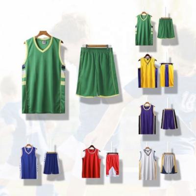 China Basketball Tank Top Heat State Greece Gray Good Quality Sublimation Golden Green Color Breathable Half for sale