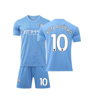 China No. No. Novelties Adult Game Team Uniform 17 De Bruyne of no. 10 Aguero at home for sale