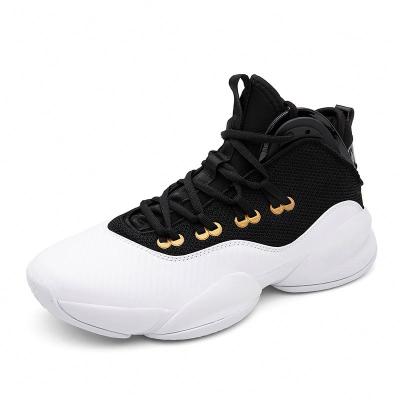 China Custom brand design rubber wholesale mens sports professional training high top basketball shoes for men for sale