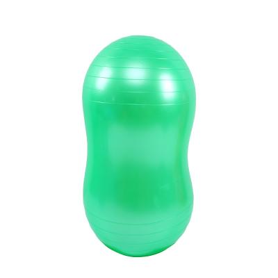 China 2022 Eco-friendly New PVC Peanut Gym Fitness Yoga Exercise Workout Ball Therapy Pilates Yoga Ball for sale