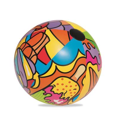 China Toy Giant Inflatable Customized Logo Inflatable Printed Beach Ball For Sale for sale