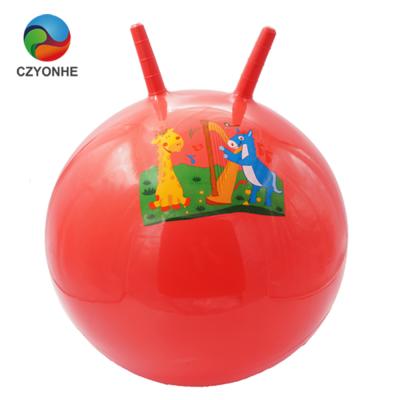 China Children's Toys Multiple Sizes Inflatable Sheep Horn Hopper Ball Jumping PVC Toys Children for sale