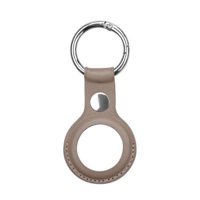 China Round Carabiner Leather By AirTag Finder China Import Direct Key Chain Ring Used For Round Carabiner Leather By AirTag Finder for sale