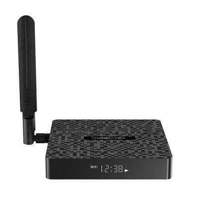 China Magicsee N6 plus Smart Android 9.0 TV Box 4K 60fps H.264 H.265 Media Player 2.4G 5G WiFi Set Top Box - Black 4GB DDR4 + 32GB PLUS ROM N6 for sale