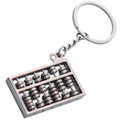 China Chinese Style Metal Ornament Gift Key Supply Items Chain Abacus Calculation Ornament Or Models for sale