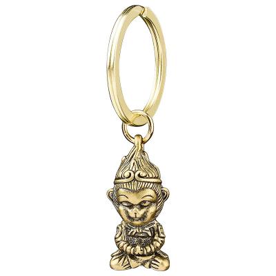 China Supply Items Chinese Zodiac Brass Car Keychain Or Ornament Or Key Chain For Hanging Men And Women Gift Creative Keychain The Handsome Bag Pendant Accessories for sale