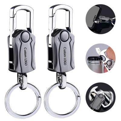 China Many Size Fingertips Popular Functional Car Gyro Key Chain Hit Keychain for sale