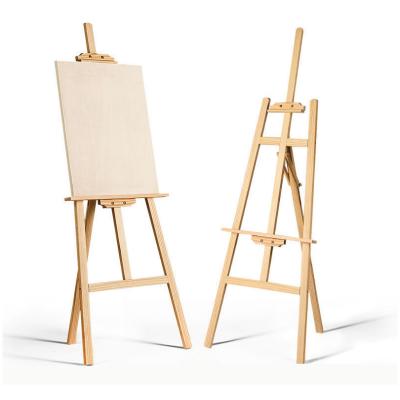 China Wholesale Adjustable Wooden Painting Artist Watercolor Easel Easel Display Board Sketch Easel for sale