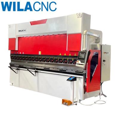 China Building Material Shops Hot sale WC67K 100T/5000 torsional axis servo cnc bending machine press brake acrylic aluminum copper for sale