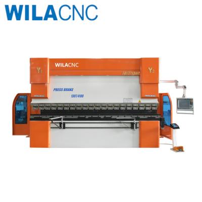 China Garment Shops WILACNC High Quality Bending Machine 160T 3200MM  Length Hydraulic Press Brake Folding Machine Price for sale