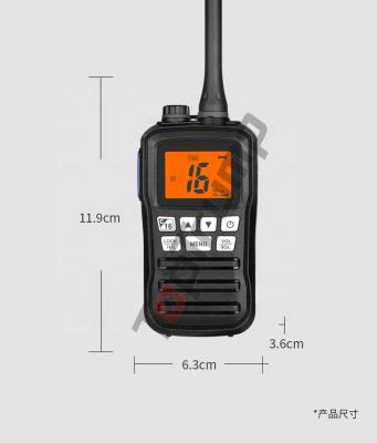 China 12V Marine Handheld DC Marine Transceiver Transceiver 13.58*6.7*2.5cm for sale