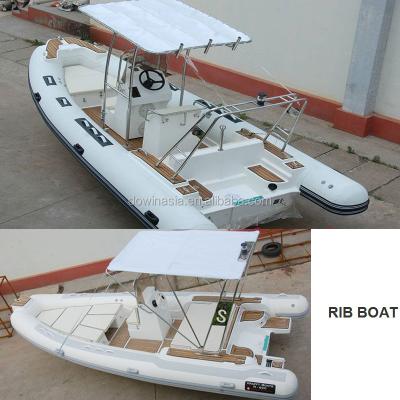 China 0.9mm PVC China Fiberglass Hull Hypalon Inflatable Boat Or Rigid PVC Boat RIB for sale