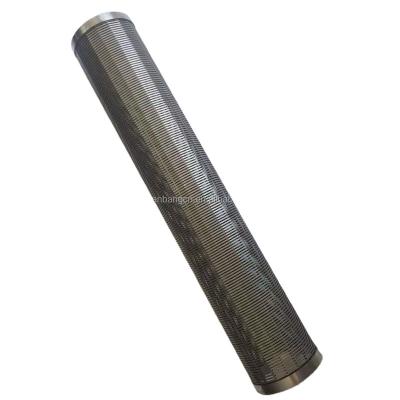 China Hydraulic System Stainless Steel Water Filter Pit Screen Welded Filter 304 for sale