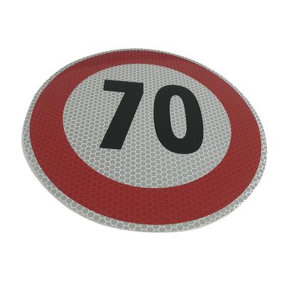 China Safety Speed ​​Traffic Warning Sign OEM ODM ODM Services Reflective Film High Efficient Solar Speed ​​Limit Flashing Sign for sale