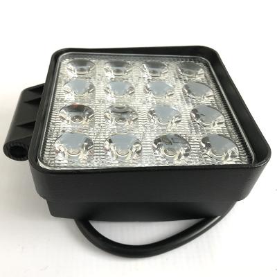 China Led Diecast Aluminum Housing Lights 12v 24v ATV Offroad Work Light Car LED Work Light For Tractor Truck Trailer for sale