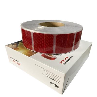 China ECE104 Curtain Printable Side Segmented Reflective Tape for sale