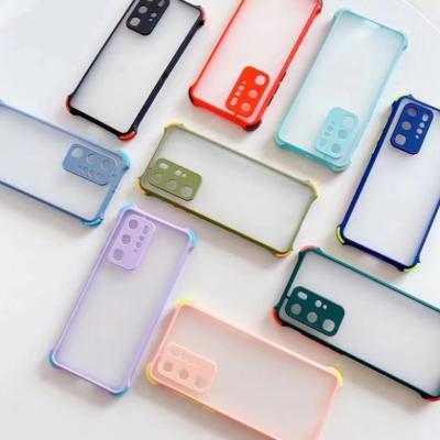 China Four Corner Shockproof Protect Shockproof Frosting Matte Hard Phone Case For iPhone INFINIX Note 10Pro Hot10 lite 9play samrt5 cases for sale