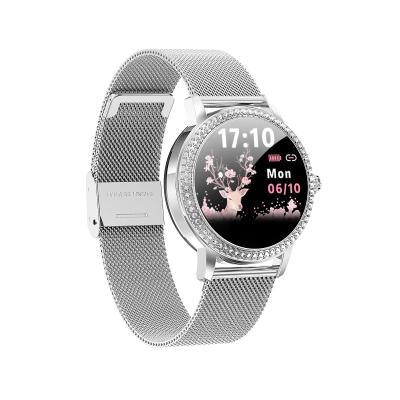 China Factory Price Touch Screen Watches Sport IP68 Waterproof Tracking Watch Stainless Steel Woman Smart Watch for sale