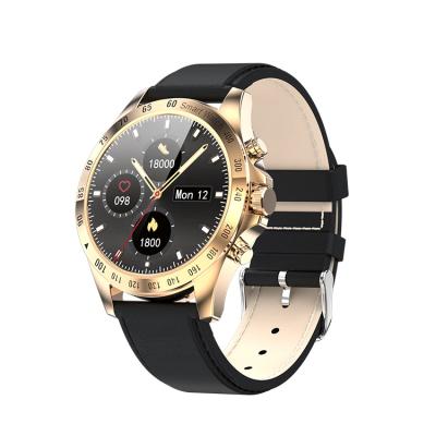 China 2021 Fitness Men's Luxury Smart Watch LW09 Smartwatch Men's Touch Screen Linwear Stainless Steel Private Models for sale