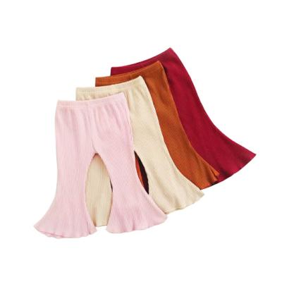 China Breathable Custom Cotton Baby Rocket Ribbed Pants for sale